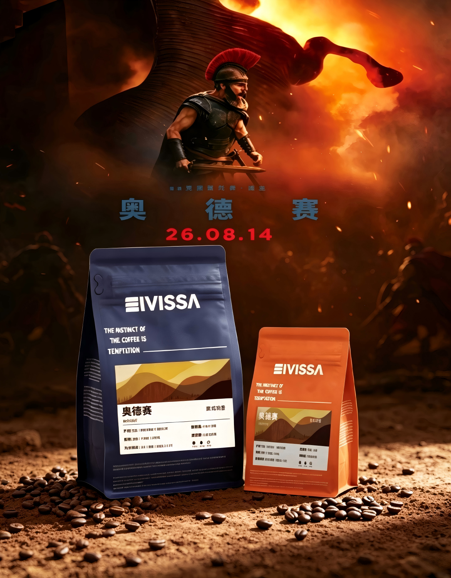 当咖啡遇上《奥德赛》⚔️一口读懂英雄的双重风骨